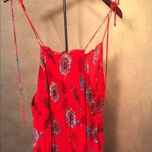 Brand New Free People Boho strapped Dress size large